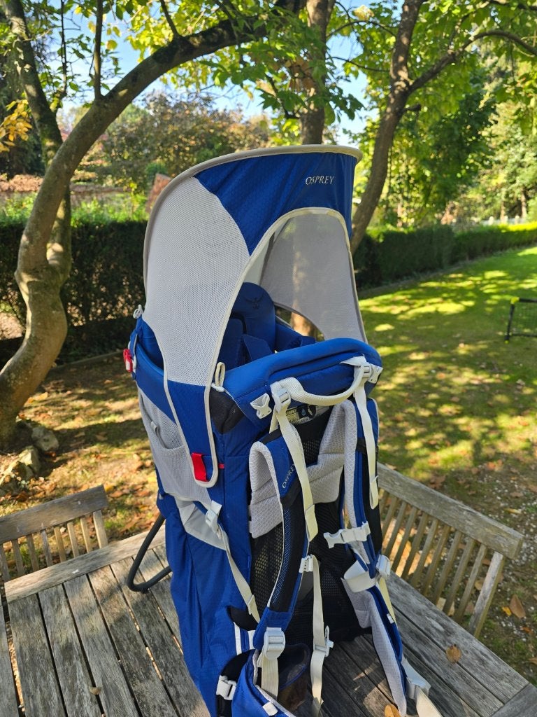 Porte-bébé randonnée Osprey Poco + housse pluie, Enfants & Bébés, Autres marques, Porte-bébé, Comme neuf, Enlèvement