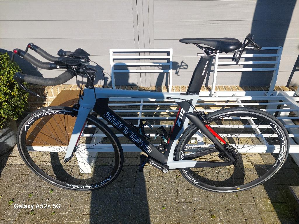 Time Trial fiets Zannata, Fietsen en Brommers, Fietsen | Racefietsen, 10 tot 15 versnellingen, Heren, 49 tot 53 cm, Zo goed als nieuw