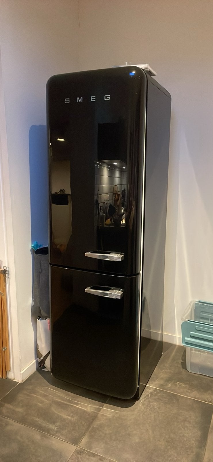 Réfrigérateur Smeg FAB32 – Style rétro vintage, 160 cm ou plus, Enlèvement, Utilisé, 200 litres ou plus