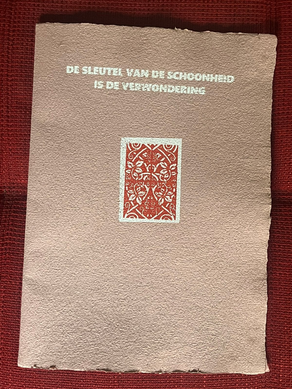 Boek Aalst kunst poezie 2x ZEEFDRUK / beperkte oplage 67/100, Boeken, Ophalen of Verzenden, Zo goed als nieuw