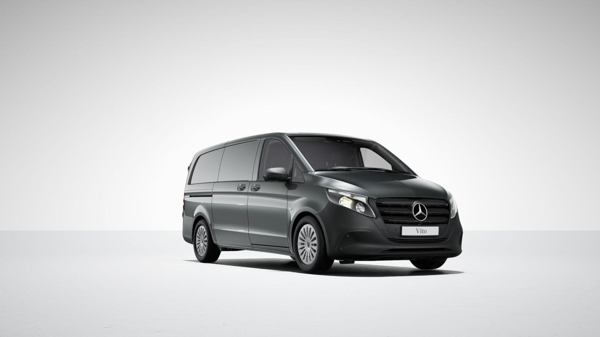 Mercedes-Benz Vito 114 CDI L2 Pro Essential Edition, Autos, Argent ou Gris, Achat, Entreprise, Diesel