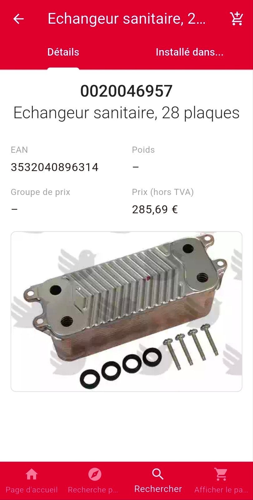 échangeur à plaque Bulex Thermomaster F25E, F29E (100% neuf), Neuf