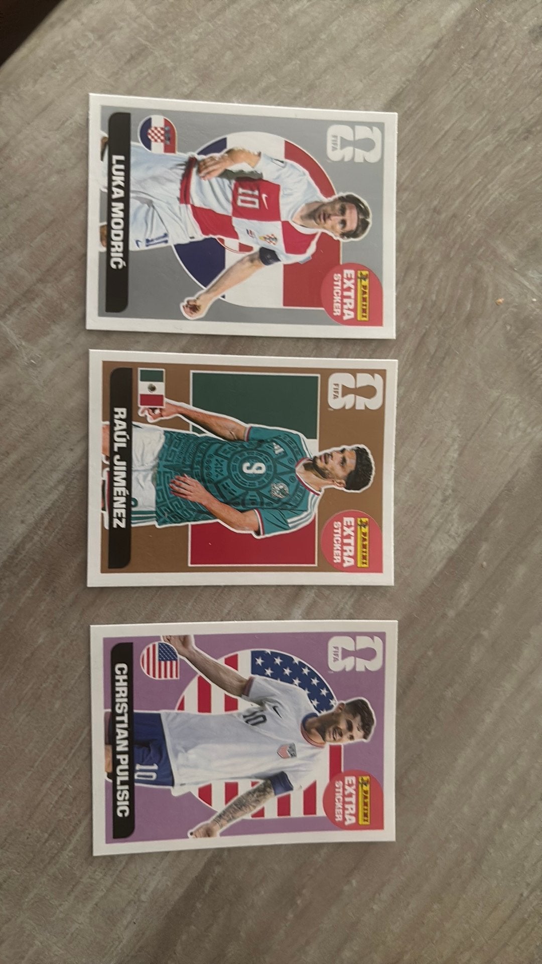 Autocollants Panini Extra, Enlèvement, Neuf, Plusieurs autocollants