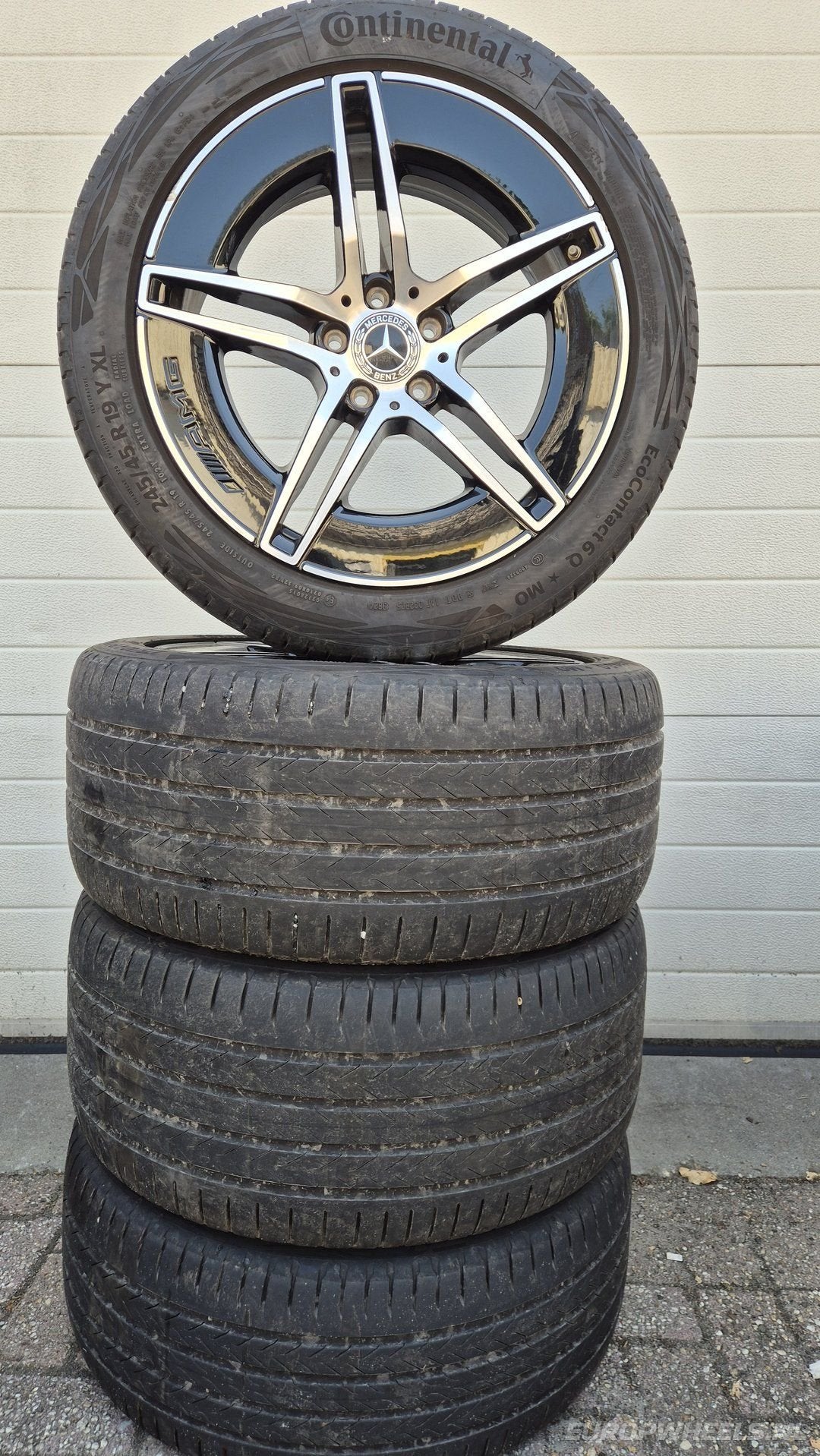 19 inch Mercedes E-Klasse W214 AMG velgen zomerbanden, Auto-onderdelen, Banden en Velgen, 19 inch, -, -, Banden en Velgen