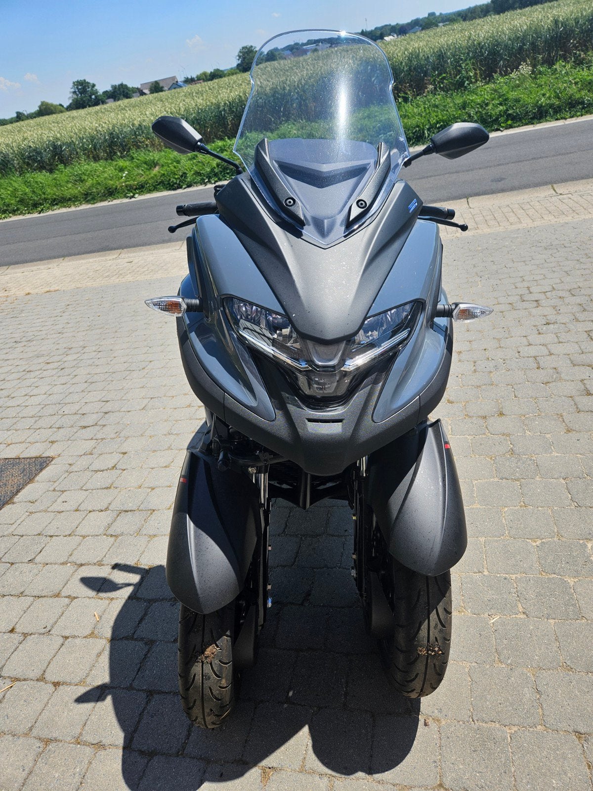 Moto tricity grise, Overige modellen, 300 cc, Benzine, Klasse B (45 km/u)