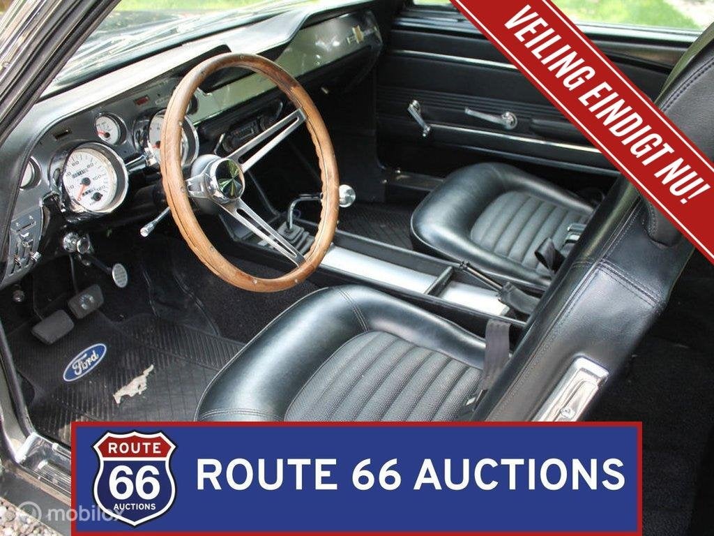 Ford Mustang GT 390 Fastback | 1967 | Route 66 Auctions, Autos, Achat, Entreprise, Boîte manuelle, Autre carrosserie