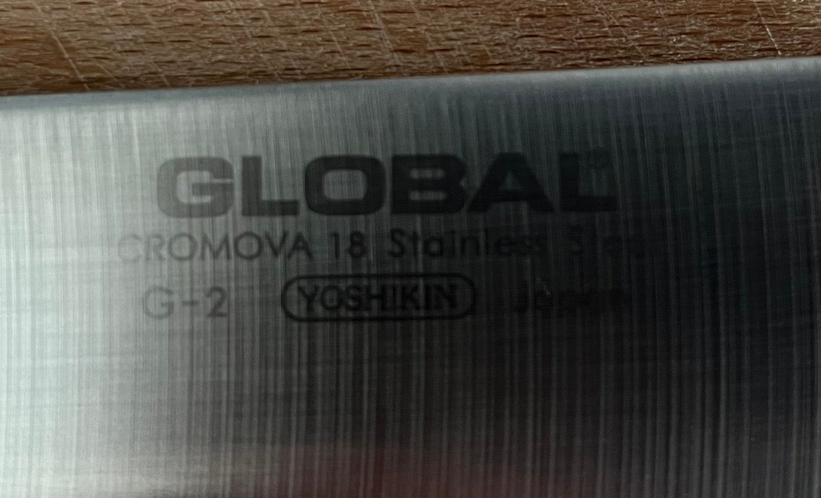 Global koksmes 20cm, Ophalen, Zo goed als nieuw