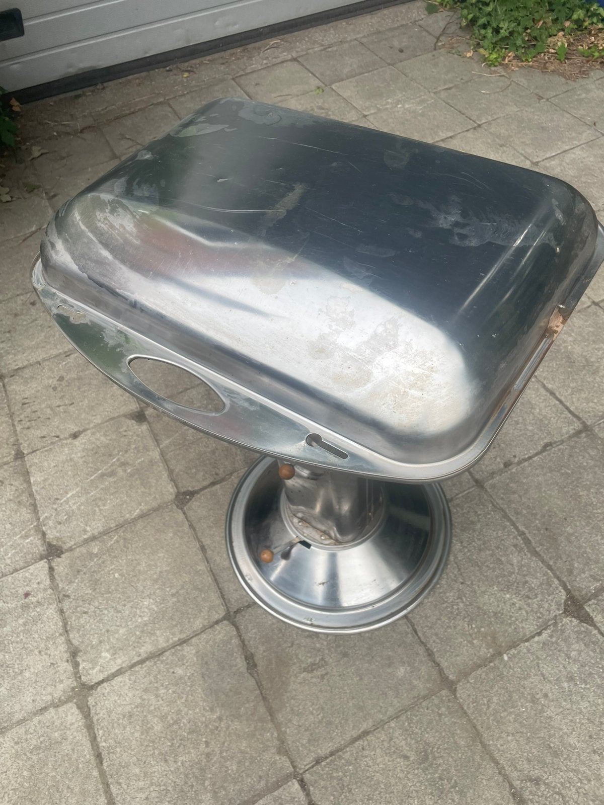 Top Craft kolombarbecue – RVS – nooit gebruikt, Tuin en Terras, Ophalen, Zo goed als nieuw