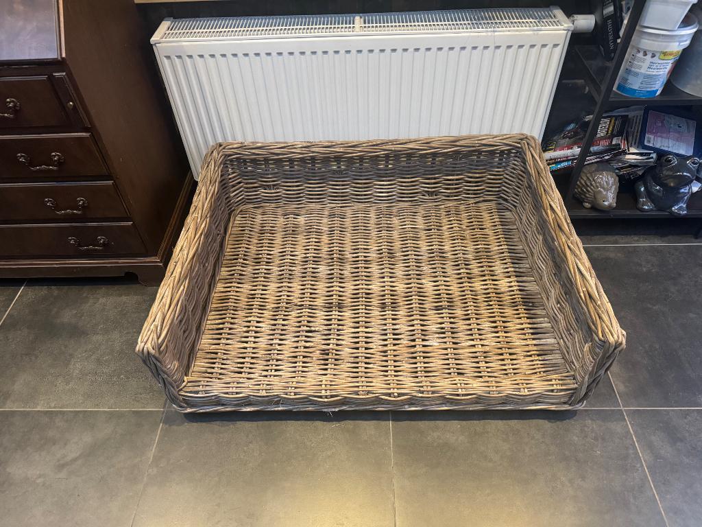 Hondenmand riet, Dieren en Toebehoren, Ophalen, Gebruikt, Riet