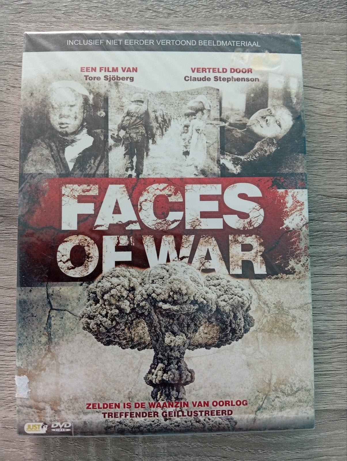 DVD documentaire sur les visages de la guerre, Enlèvement ou Envoi, Néerlandais, Neuf, dans son emballage, Guerre ou Policier