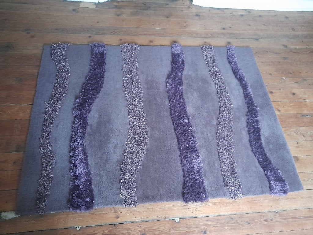 Tapis violet, Maison & Meubles, Ameublement | Tapis & Moquettes, 150 à 200 cm, 100 à 150 cm, Enlèvement, Utilisé