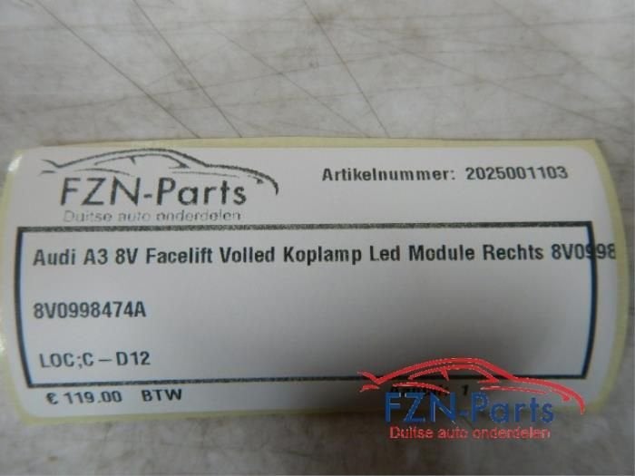Xenon module Audi A3 (22727979), Enlèvement ou Envoi, Utilisé
