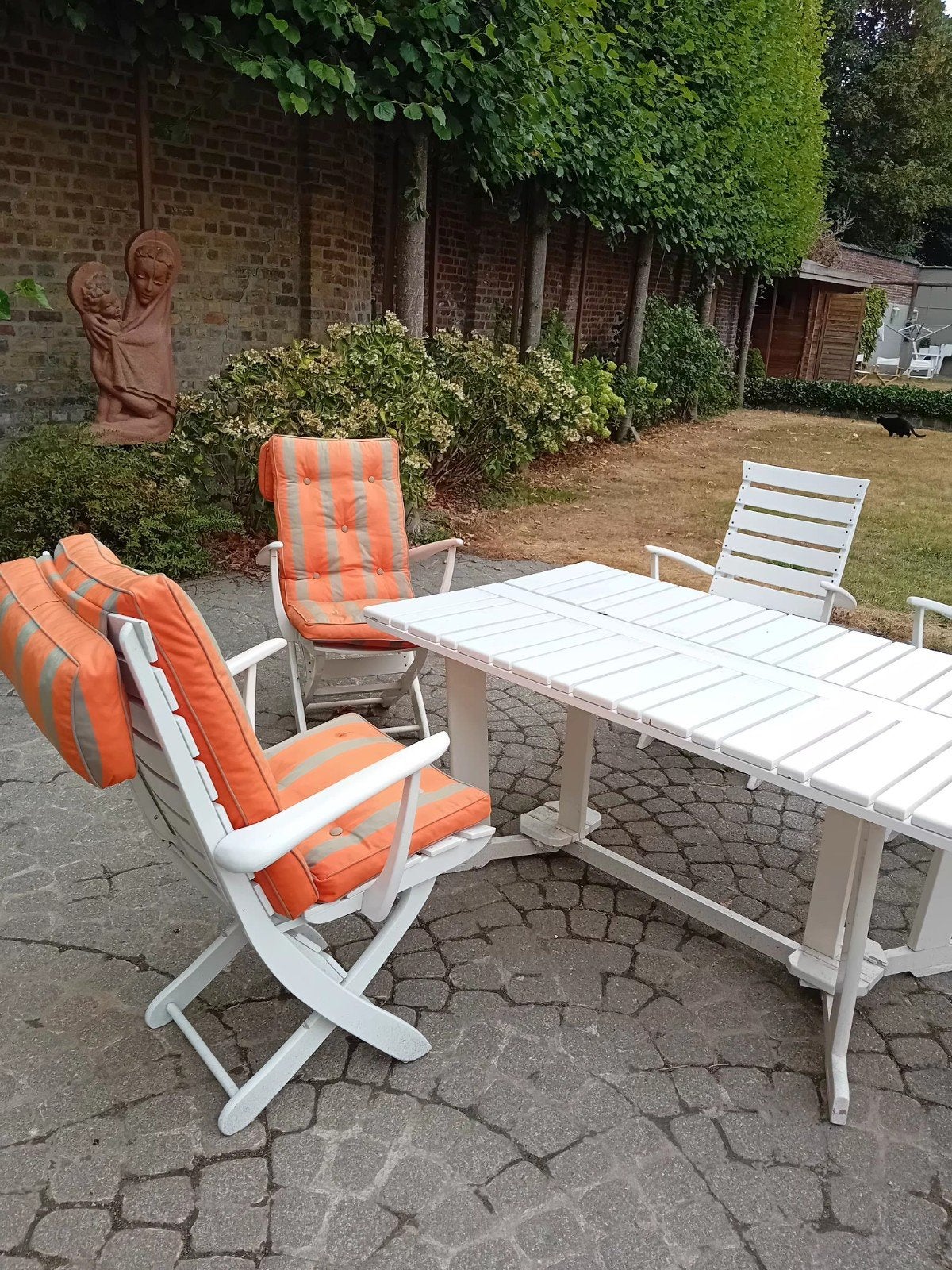 triconfort tuinmeubelen, Ophalen, Gebruikt