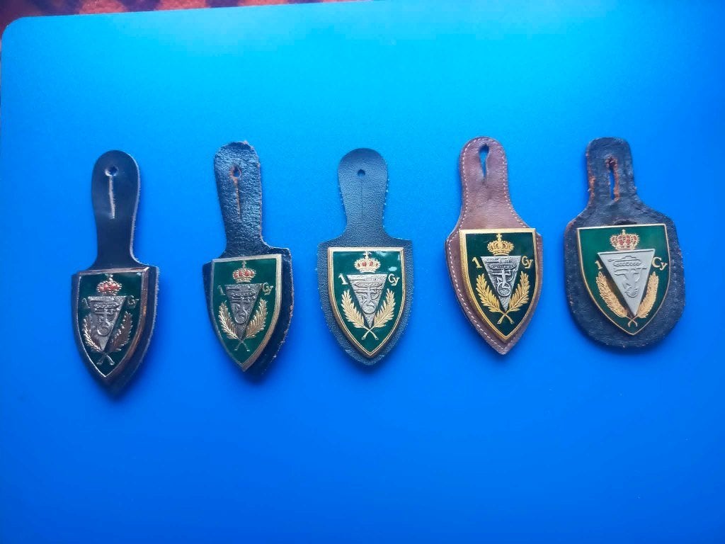 breloques 1er Cycliste, Collections, Enlèvement ou Envoi, Armée de terre, Emblème ou Badge