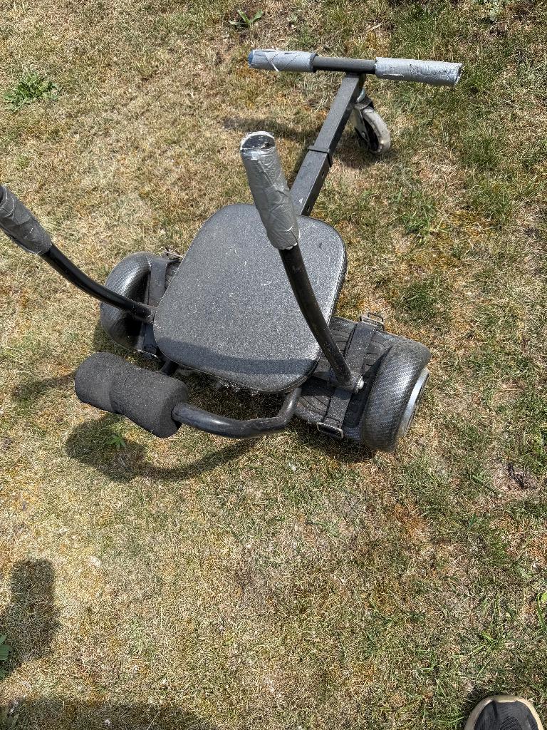 Hooverboard met zitplank en lader/tas, Ophalen