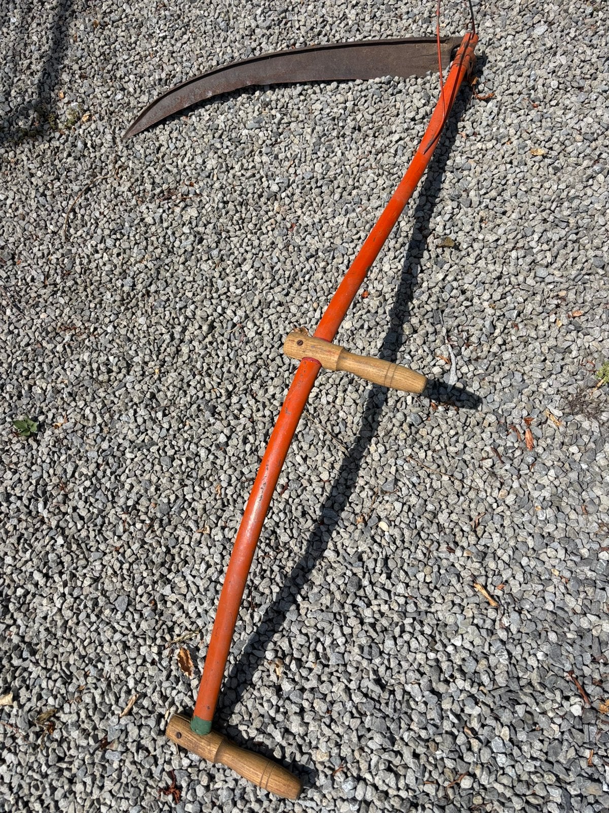 Handmatige nepbosmaaier, Tuin en Terras, Ophalen, Gebruikt, Zeis