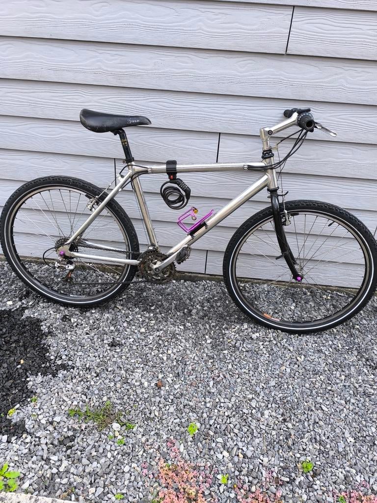 Fiets voor heren of tieners, Fietsen en Brommers, Ophalen, Frame, Aluminium