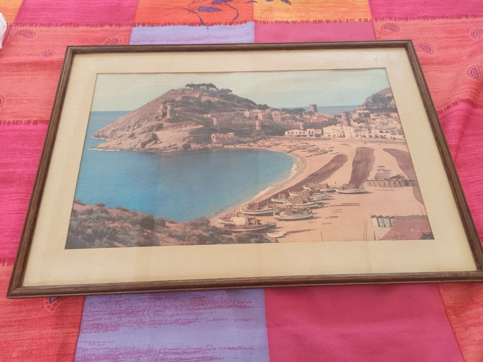 Tossa de Mar, Antiquités & Art, Art | Dessins & Photographie, Enlèvement, Tableau