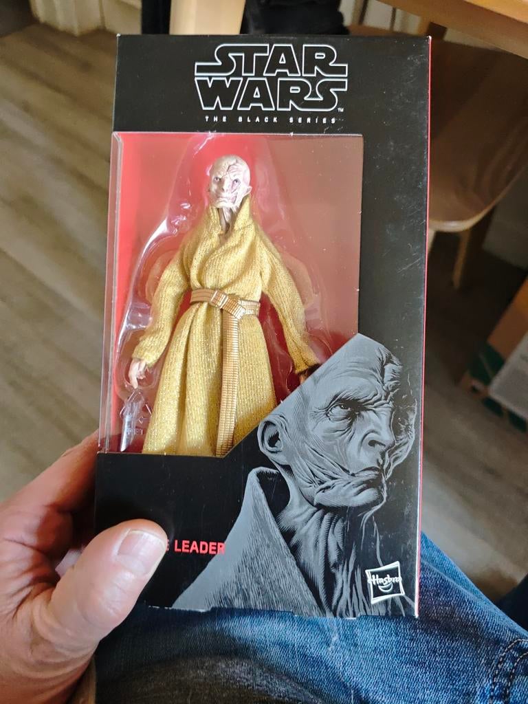The black series snoke Suprême leader snoke, Ophalen of Verzenden, Nieuw, Actiefiguurtje