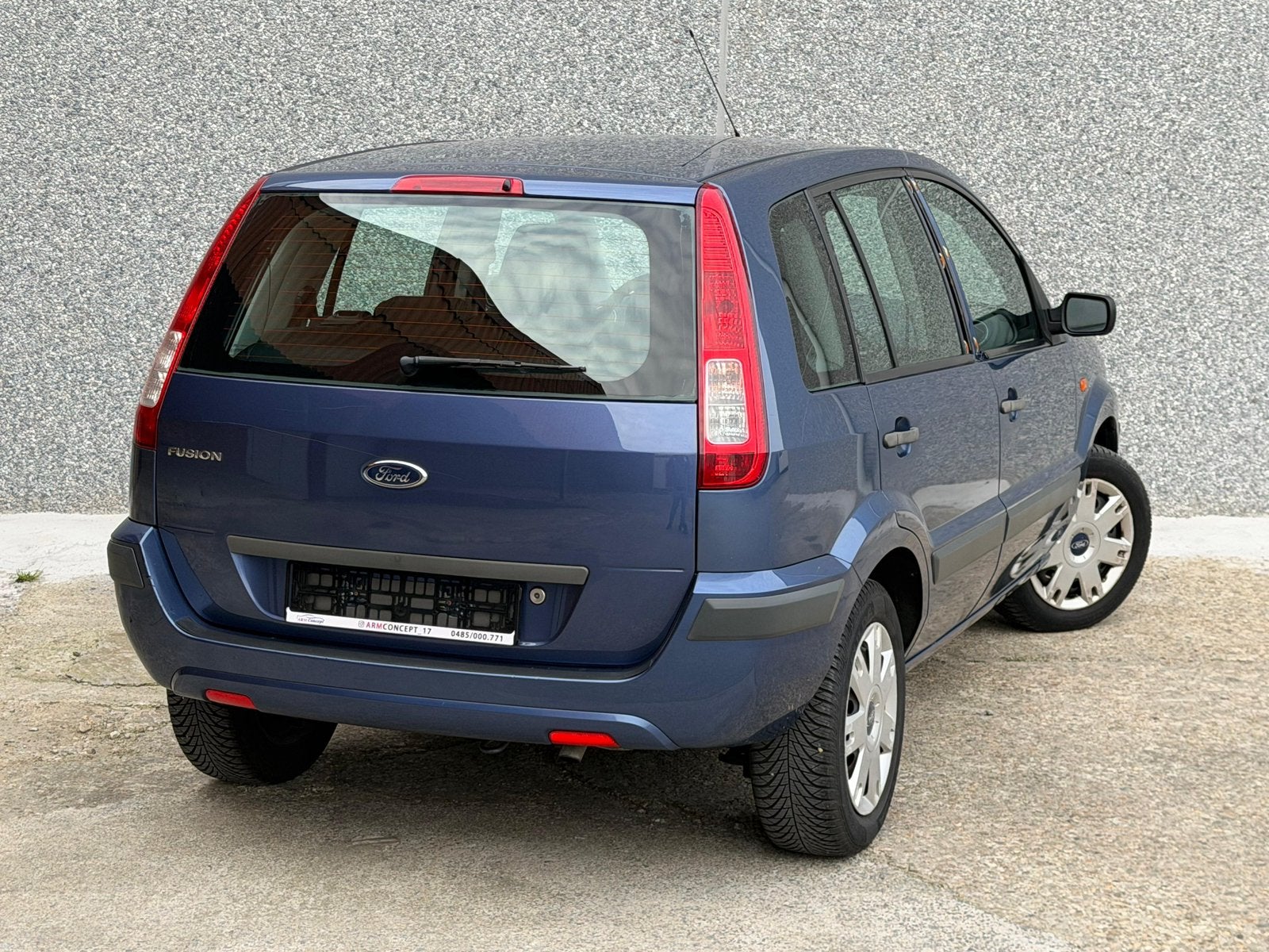 Ford Fusion 1.4 Essence 2006 AUTOMATIQUE feuille rose, Auto's, Ford, Automaat, Fusion, Blauw, Bedrijf