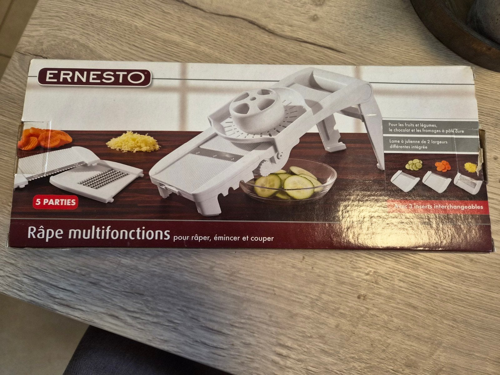 Rasp, Ophalen, Ernesto