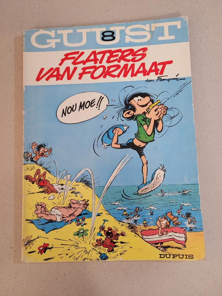 GUUST n8, Gelezen, Verzenden, Eén stripboek, Franquin