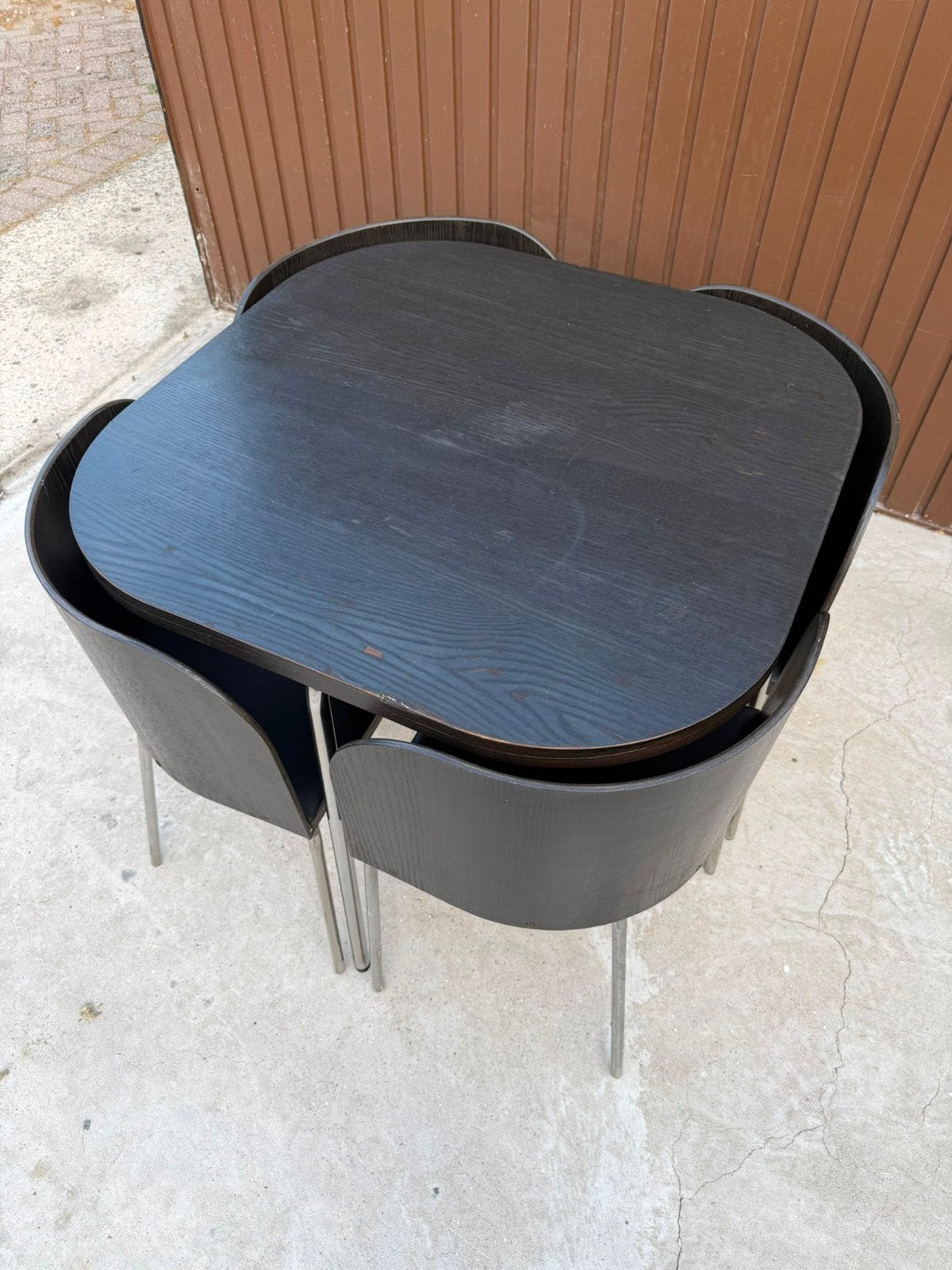 Vintage IKEA eetkamerset, Ophalen