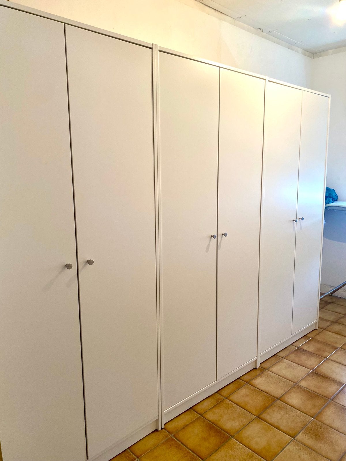 3x kleding kast stad Ikea, Avec tablette(s), Utilisé, 50 à 100 cm, Autres essences de bois