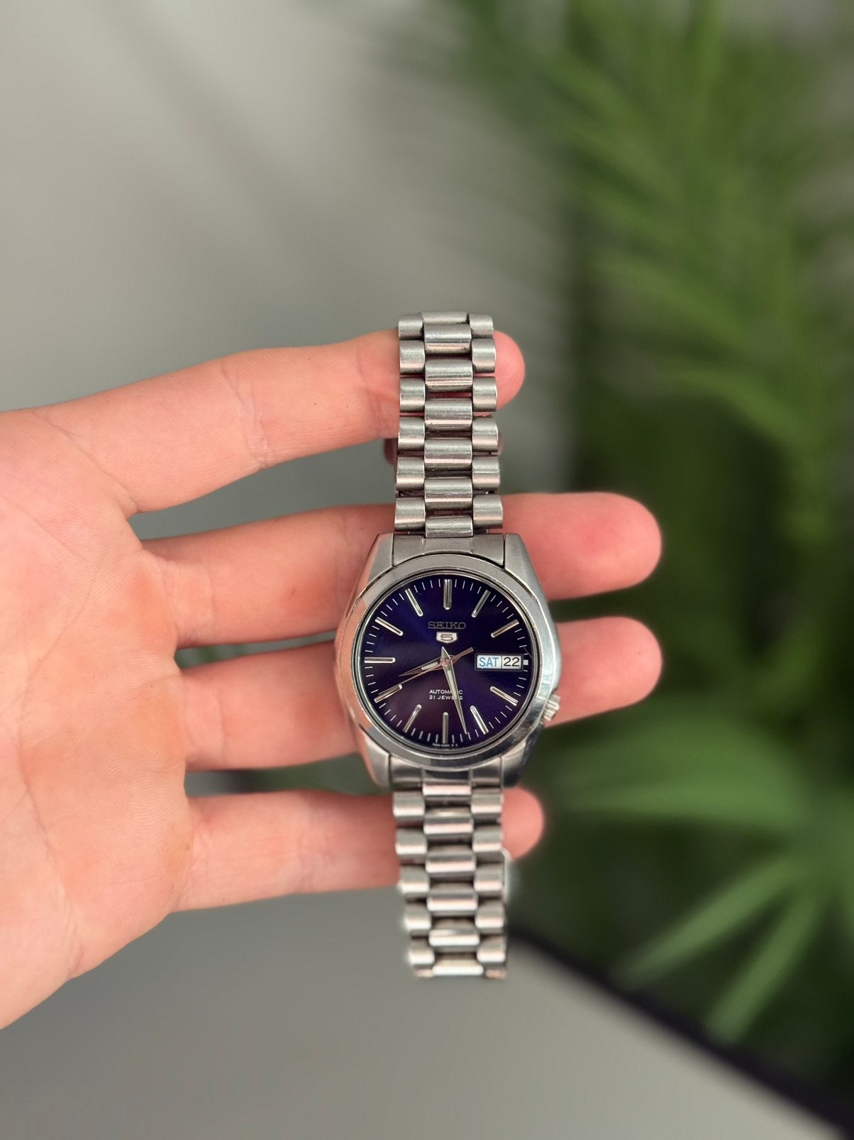 Seiko 5 SNKL43K1 37mm, Bijoux, Sacs & Beauté, Montres | Hommes, Montre-bracelet, Seiko, Enlèvement ou Envoi, Acier