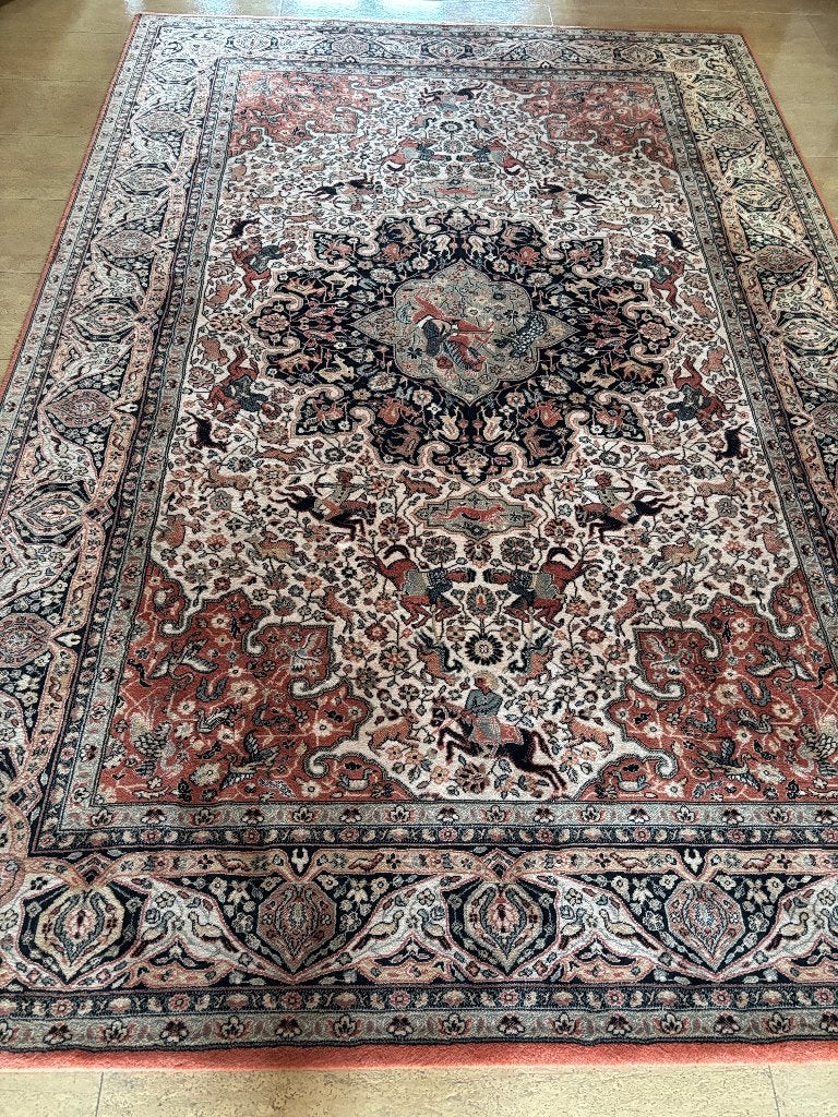 Wollen tapijt, Huis en Inrichting, Stoffering | Tapijten en Vloerkleden, Ophalen, Gebruikt, 150 tot 200 cm, 200 cm of meer