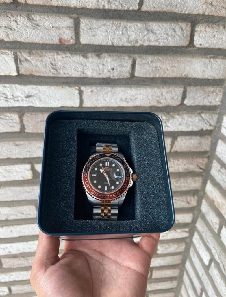 Rotorcraft Ocean watch, Nieuw!, Overige merken, Staal, Staal, Polshorloge