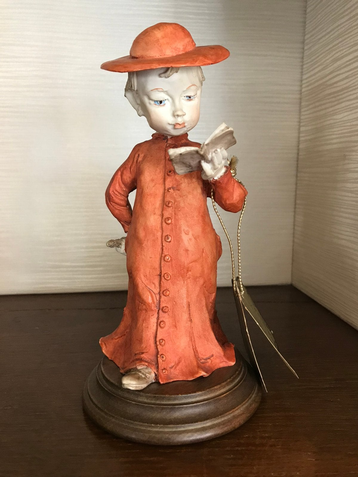 Antiek beeldje Capodimonte style, Enlèvement, Comme neuf