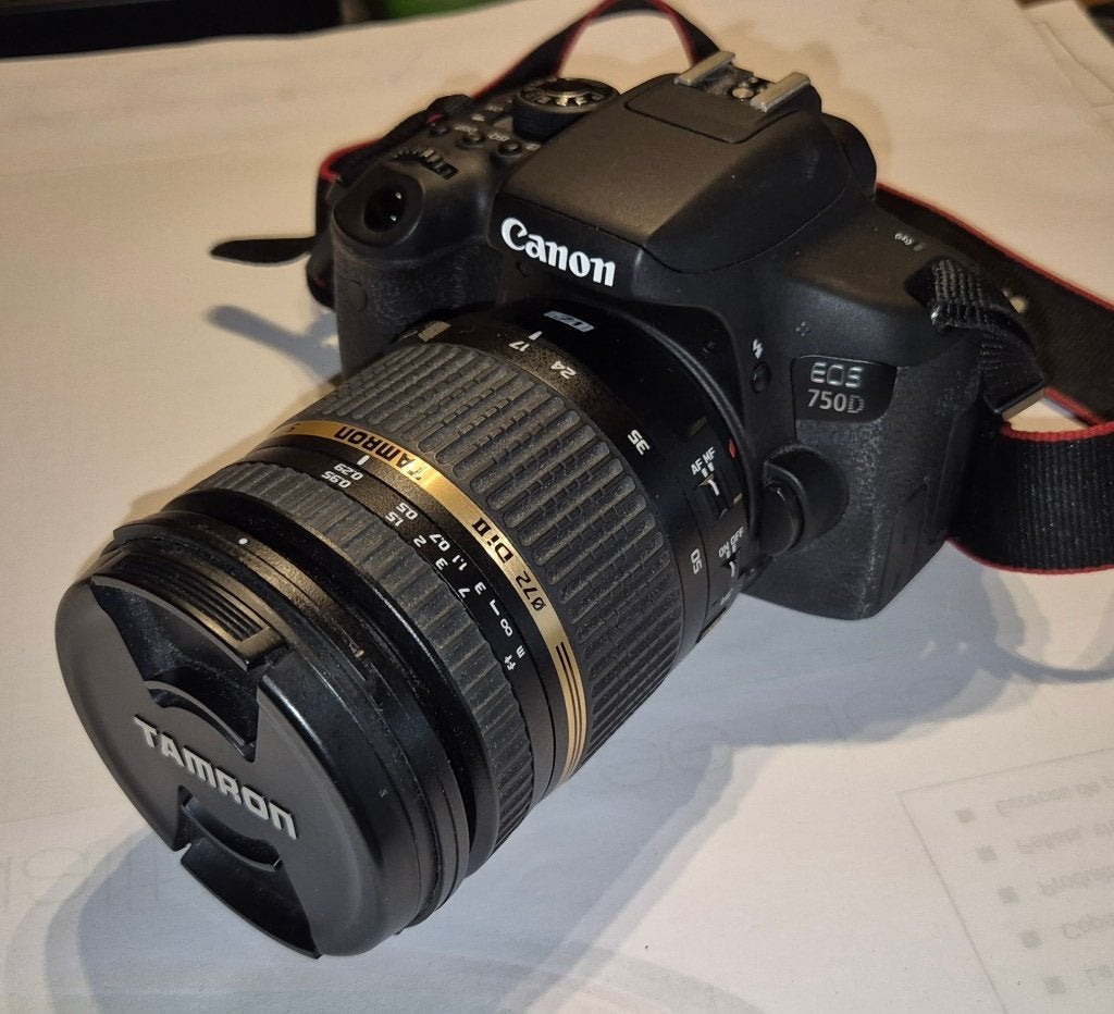 Canon 750D DSLR, Spiegelreflex, Canon, Ophalen of Verzenden, Zo goed als nieuw