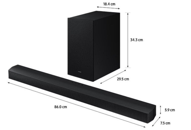 Samsung soundbar HW-B650F, met subwoofer, nieuw, Enlèvement, Bluetooth, Neuf