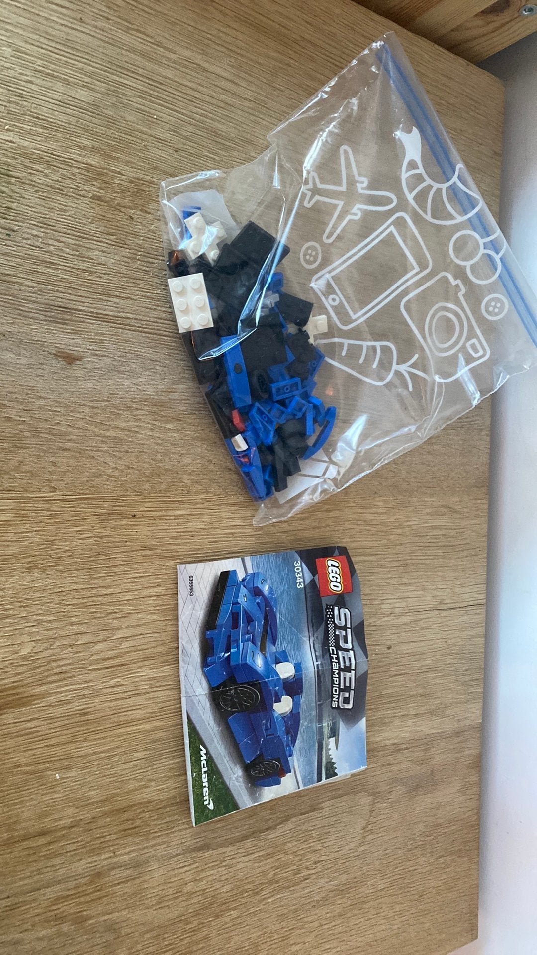 LEGO Speed Champions 30343 - McLaren (Compleet met boekje), Ophalen, Lego, Speed Champions, Zo goed als nieuw