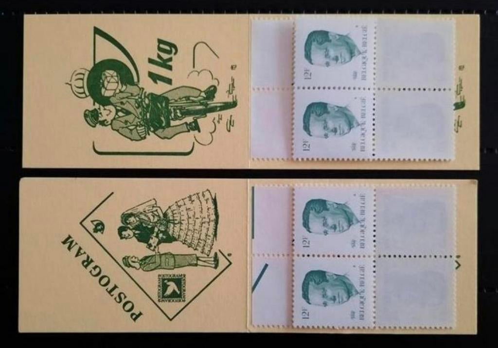 België: OBP 2113-B16/17 ** Velghe 1984., Koninklijk huis, Frankeerzegel, Ophalen of Verzenden, Zonder stempel