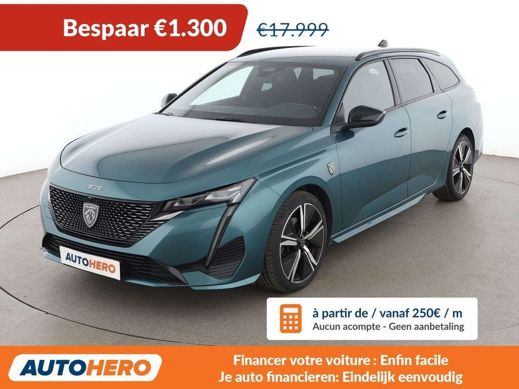 Peugeot 308 1.5 Blue-HDi GT (année de construction 2023), Autos, Peugeot, Achat, Détection des panneaux routiers, Euro 6, Alcantara