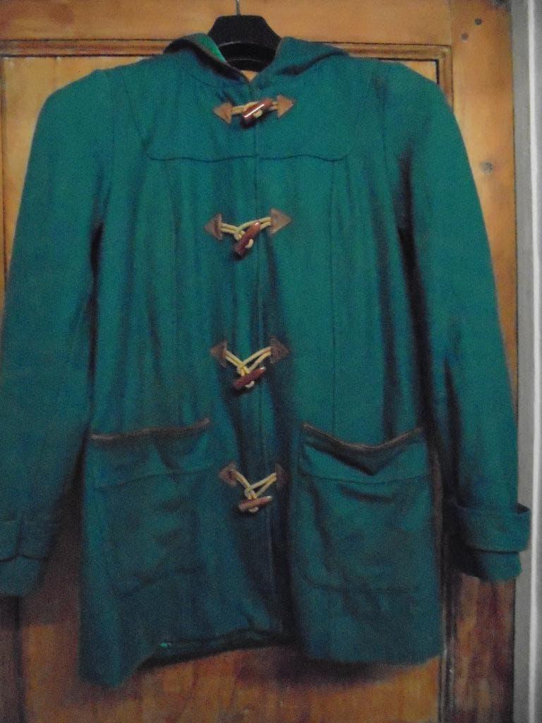 Veste d'hiver verte « Edith & Ella » à cordes bois taille L, Vêtements | Femmes, Vestes | Hiver, Porté, Taille 42/44 (L), Vert