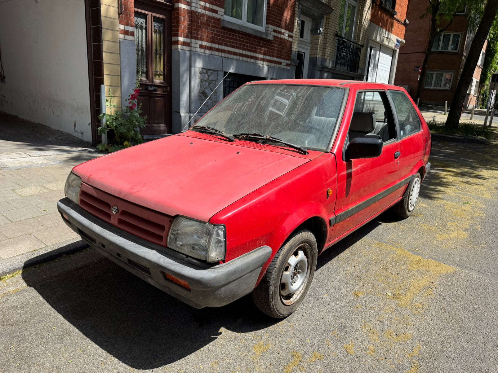Nissan micra 1.0 essence automatique 52.000km / 1989, Autos, Rouge, Achat, Noir, Micra