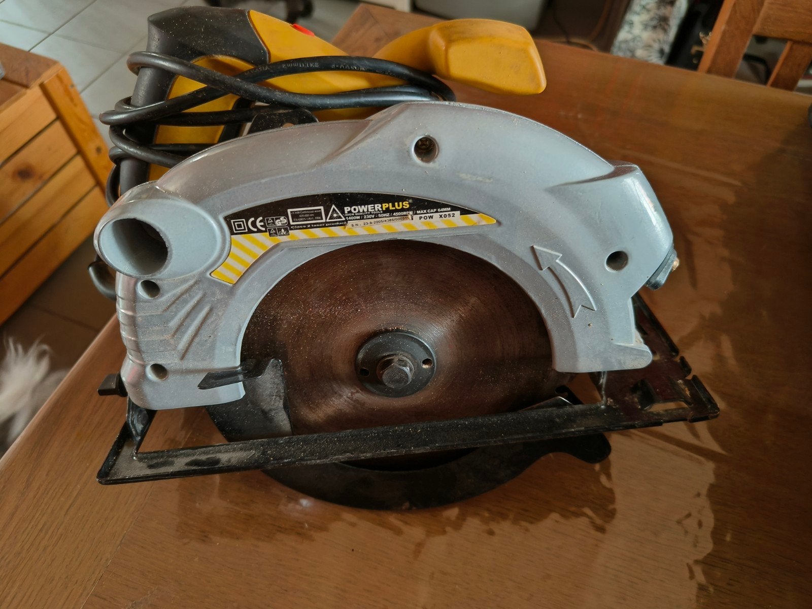 power plus zaagmachien, Bricolage & Construction, Enlèvement ou Envoi, Utilisé