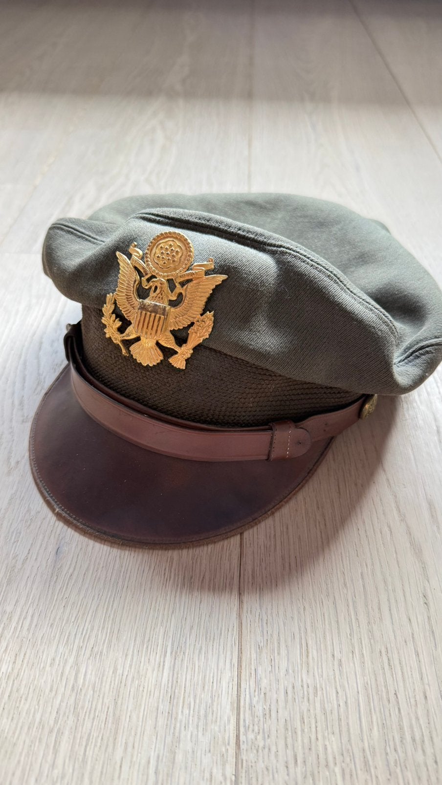 Casquette « crusher » USAAF ww2, Collections, Objets militaires | Général, Armée de l'air, Enlèvement ou Envoi
