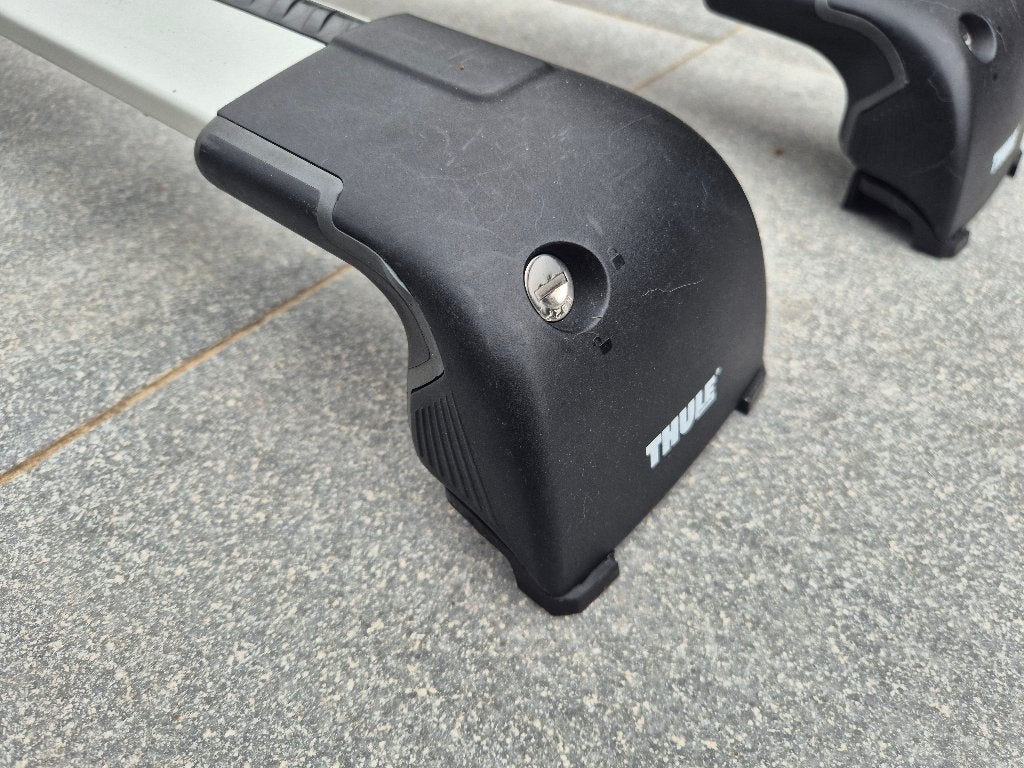 Thule WingBar Edge 9595, dakdrager set, Auto diversen, Ophalen, Gebruikt