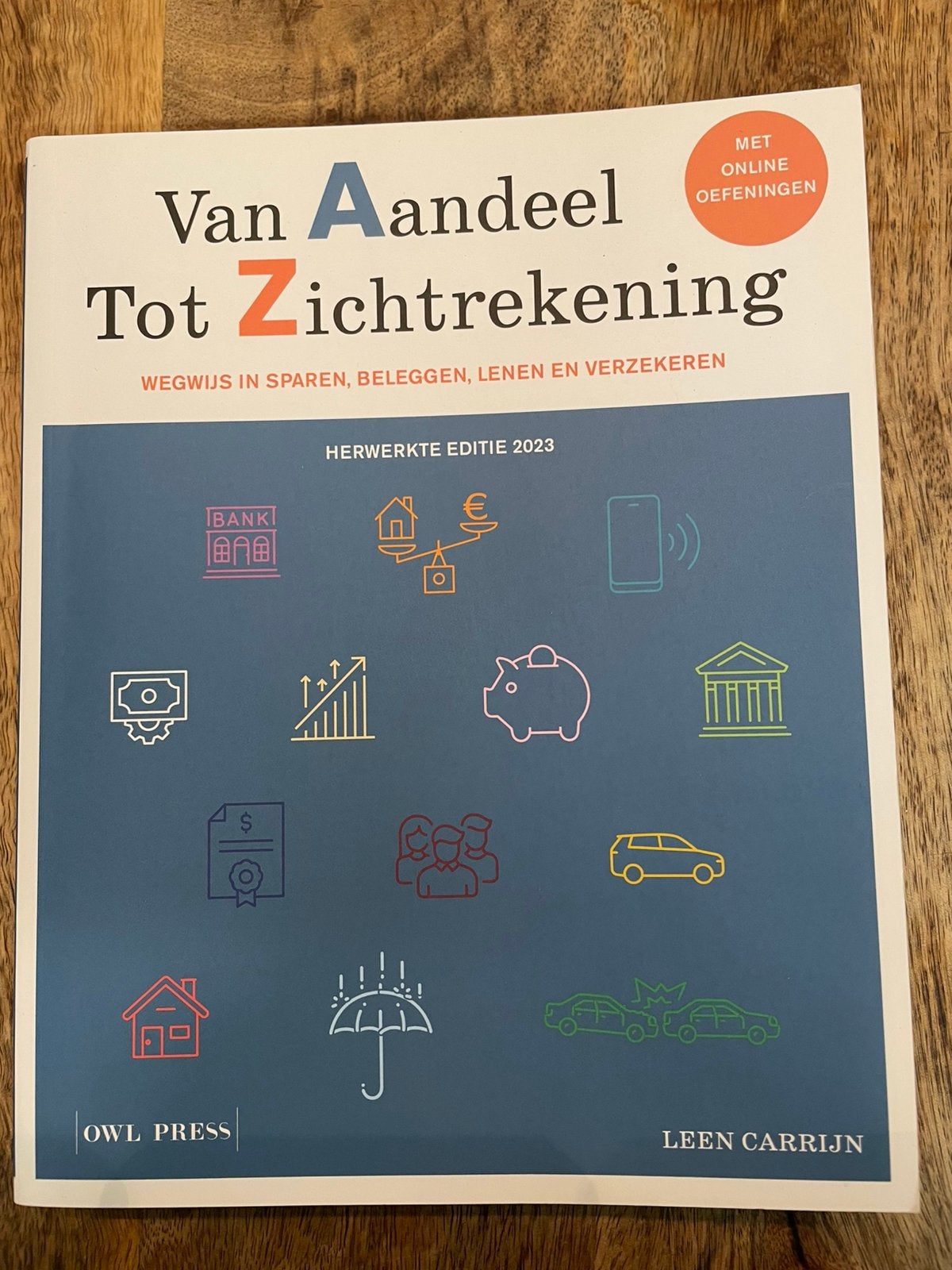 Leen Carrijn - Van aandeel tot zichtrekening 2023, Boeken, Ophalen, Nieuw, Hoger Onderwijs, Leen Carrijn