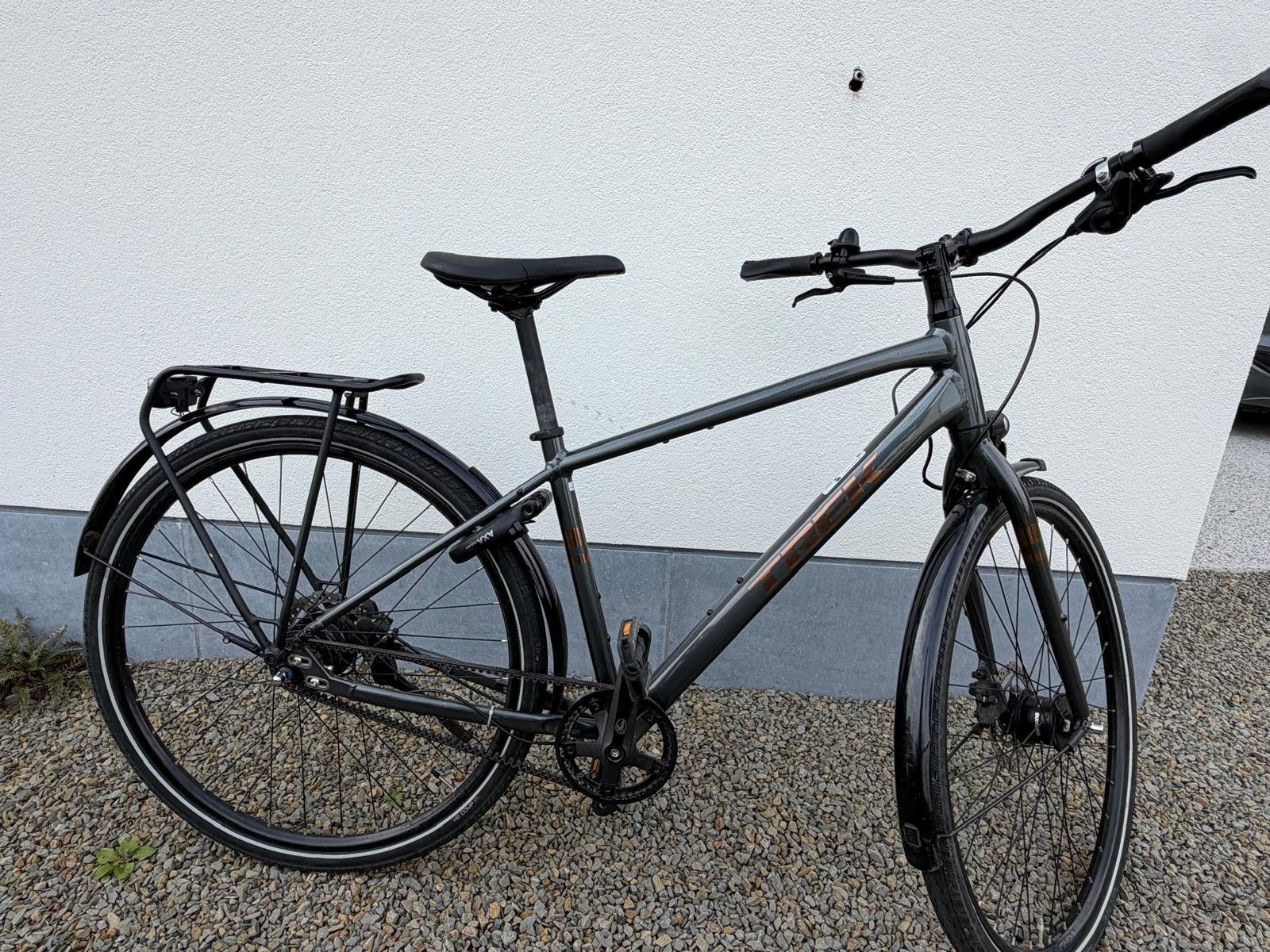 Trek District 4 Equipped – maat M (50 cm) – Shimano Alfine 8, Fietsen en Brommers, Ophalen, Gebruikt, Versnellingen, 49 tot 53 cm