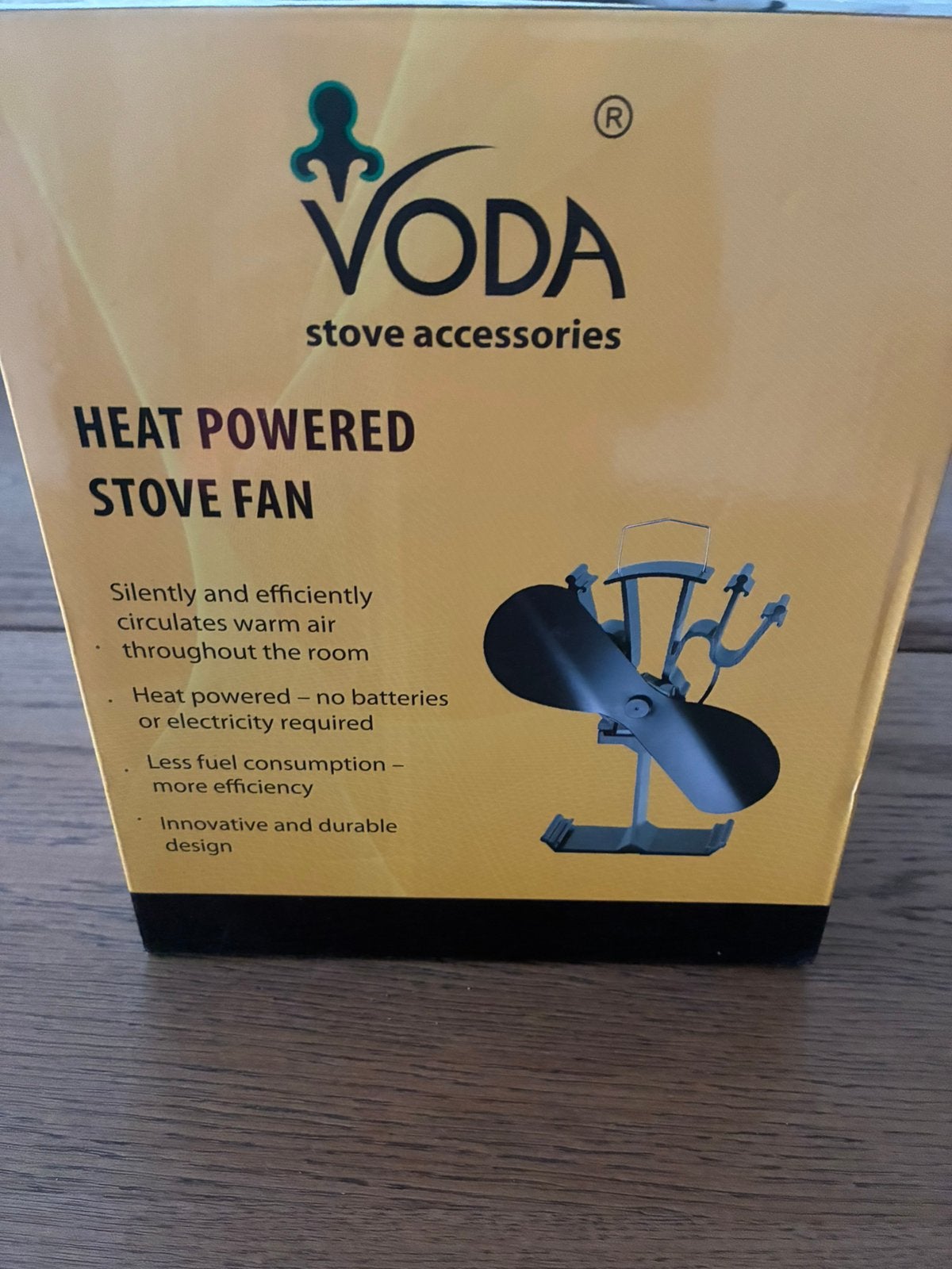 Voda ventilator om op de kachel te plaatsen, Ophalen, Nieuw, Vrijstaand