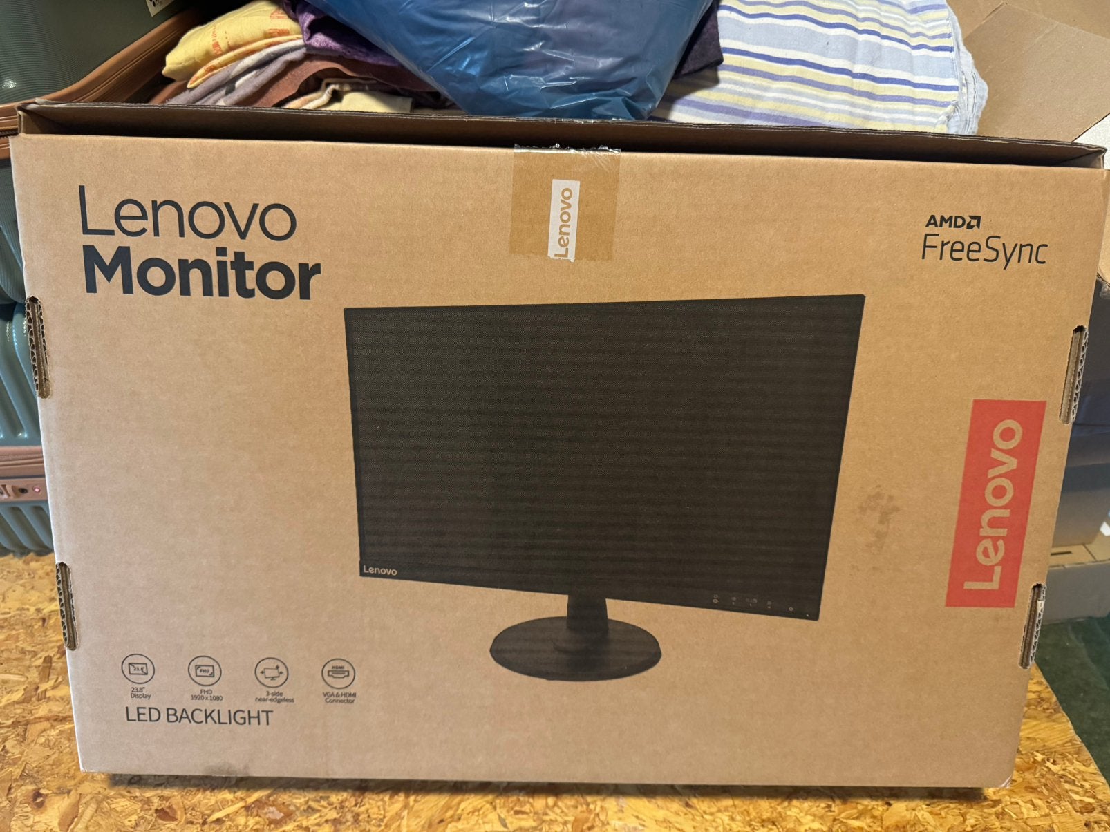 Ecran pc, Informatique & Logiciels, Neuf, HDMI, Enlèvement, Inclinable