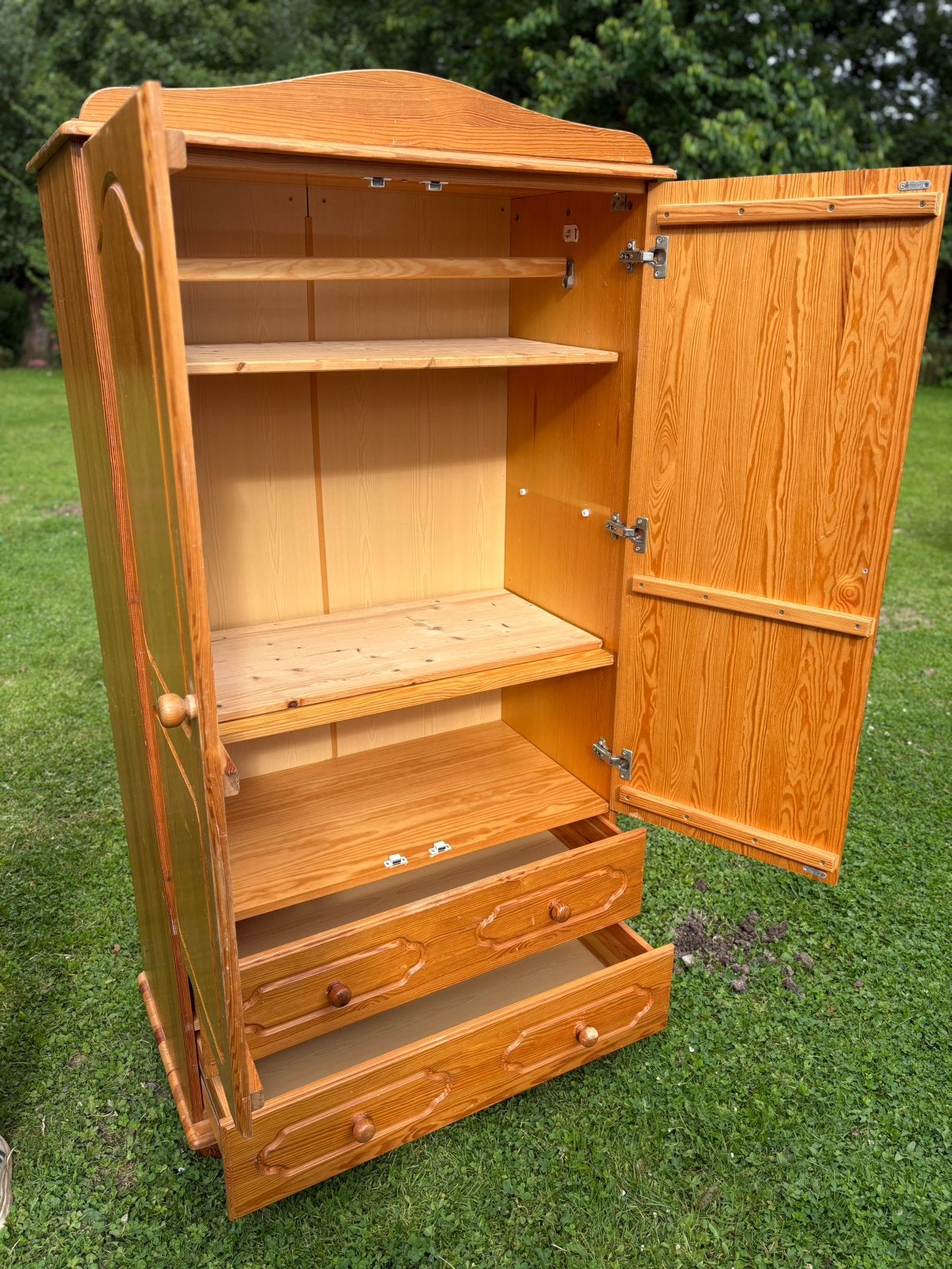 Commode et armoire a donner, Jardin & Terrasse, Enlèvement, Utilisé, Bois