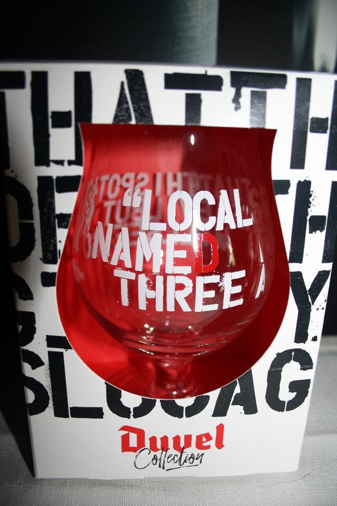 Duvel glas, Verzamelen, Glas en Drinkglazen, Ophalen, Nieuw, Bierglas