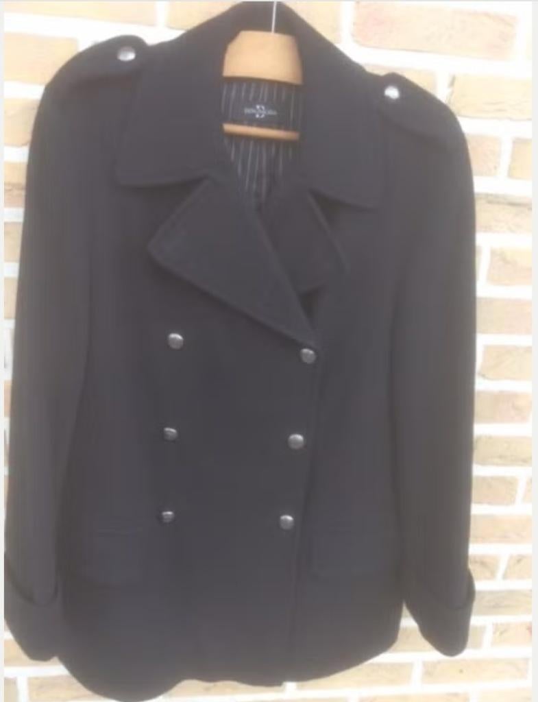 Vest vintage maat 40, Ophalen of Verzenden, Zo goed als nieuw, Maat 38/40 (M), Zwart
