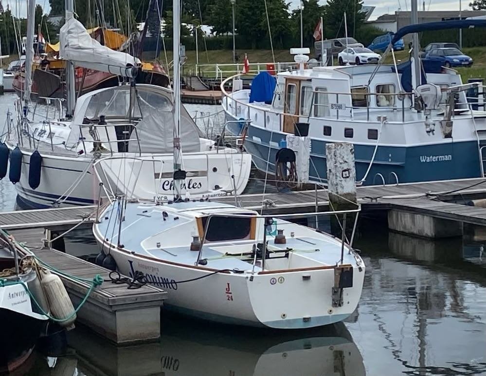 J-24 zeilboot te koop, Watersport en Boten, Ophalen, Gebruikt, 7 m, Overige merken